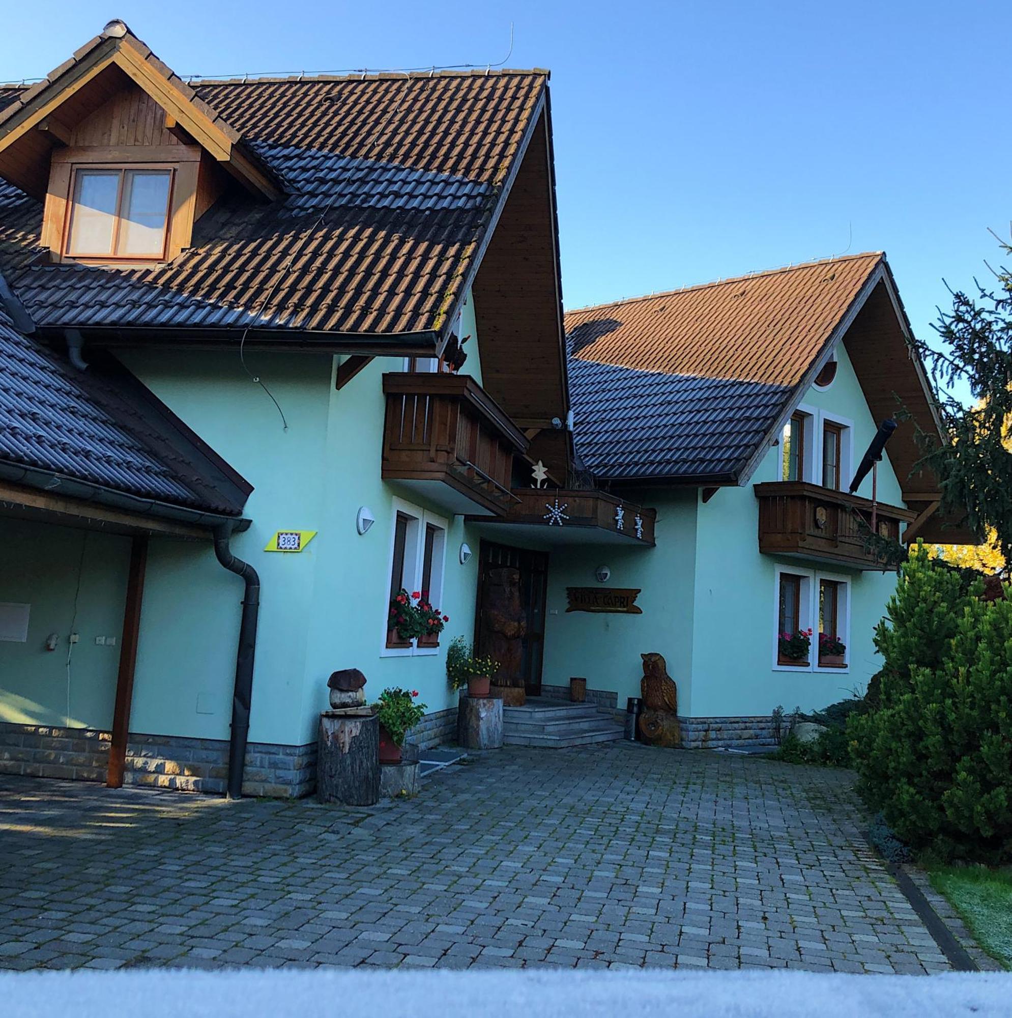 Villa Capri Vysoké Tatry Exteriör bild