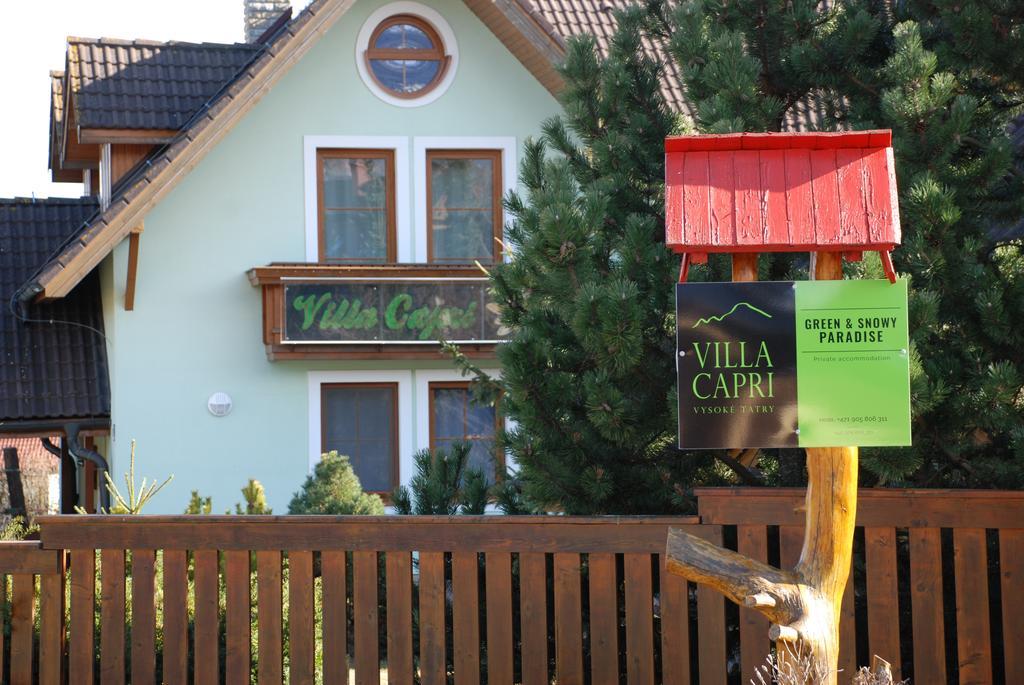 Villa Capri Vysoké Tatry Exteriör bild
